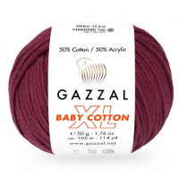 3442 Пряжа Gazzal Baby Cotton XL