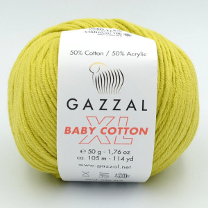 3457 Пряжа Gazzal Baby Cotton XL