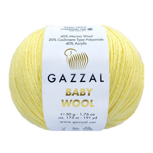 833 Пряжа Gazzal Baby Wool