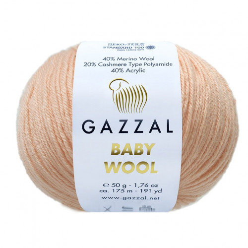 834 Пряжа Gazzal Baby Wool