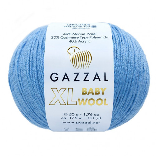 813 Пряжа Gazzal Baby Wool XL