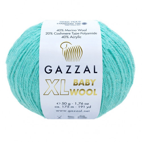 820 Пряжа Gazzal Baby Wool XL