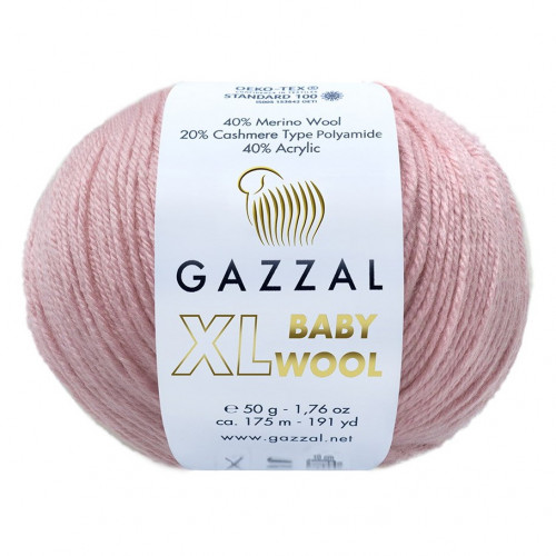 828 Пряжа Gazzal Baby Wool XL