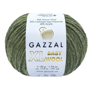 840 Пряжа Gazzal Baby Wool XL