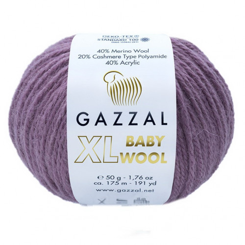 843 Пряжа Gazzal Baby Wool XL
