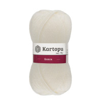 019 Пряжа Kartopu Gonca світле молоко