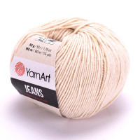 05 Пряжа YarnArt Jeans світло-бежевий