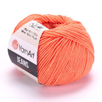 23 Пряжа YarnArt Jeans кораловий