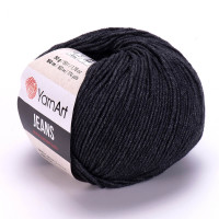 28 Пряжа YarnArt Jeans графіт
