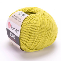 29 Пряжа YarnArt Jeans яскрава фісташка