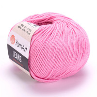 36 Пряжа YarnArt Jeans рожевий