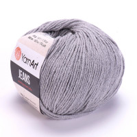 46 Пряжа YarnArt Jeans сірий 46 Пряжа YarnArt Jeans сірий