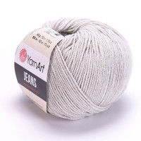 49 Пряжа YarnArt Jeans сірий