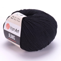 53 Пряжа YarnArt Jeans чорний