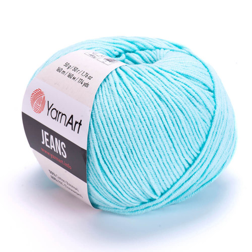 76 Пряжа YarnArt Jeans світло-блакитний