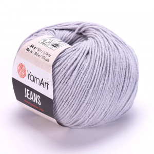 80 Пряжа YarnArt Jeans сірий