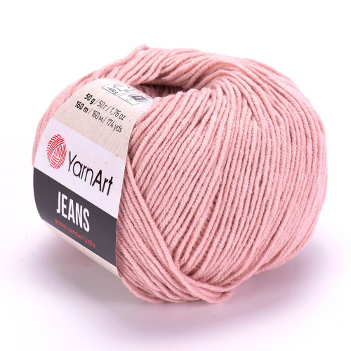 83 Пряжа YarnArt Jeans світло-рожевий