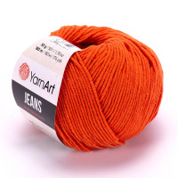 85 Пряжа YarnArt Jeans теракот
