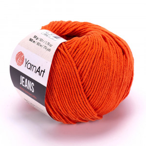 85 Пряжа YarnArt Jeans теракот
