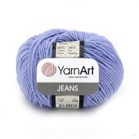15 Пряжа YarnArt Jeans блакитний