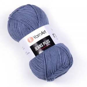 68 Пряжа YarnArt Jeans Plus сіро-блакитний