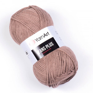 71 Пряжа YarnArt Jeans Plus кава з молоком