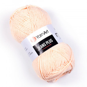 73 Пряжа YarnArt Jeans Plus світлий персик