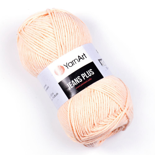 73 Пряжа YarnArt Jeans Plus світлий персик