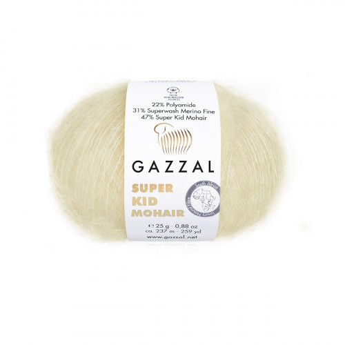 64408 Пряжа Gazzal Super Kid Mohair