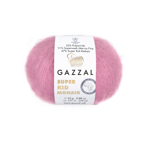 64412 Пряжа Gazzal Super Kid Mohair
