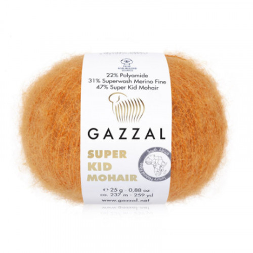 64419 Пряжа Gazzal Super Kid Mohair
