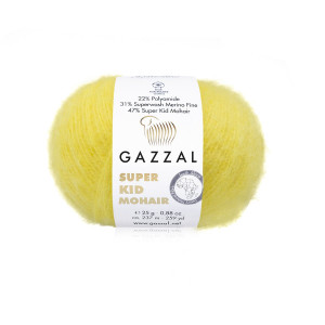 64431 Пряжа Gazzal Super Kid Mohair