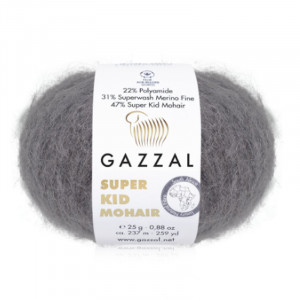 64433 Пряжа Gazzal Super Kid Mohair