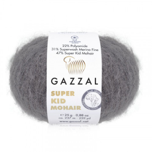 64433 Пряжа Gazzal Super Kid Mohair
