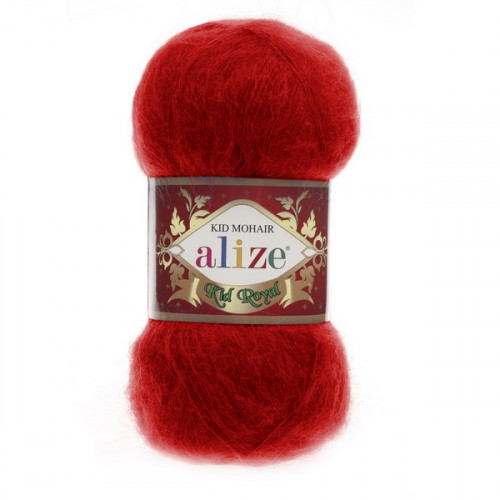 56 Пряжа Alize Kid Royal червоний