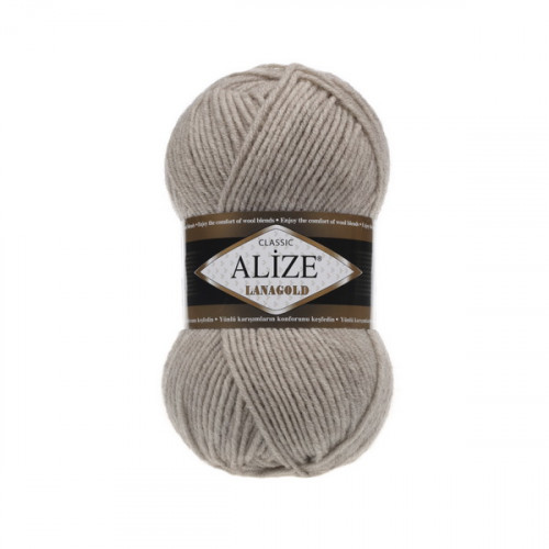 152 Пряжа Alize Lanagold беж меланж
