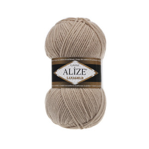 5 Пряжа Alize Lanagold беж