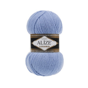 40 Пряжа Alize Lanagold блакитний