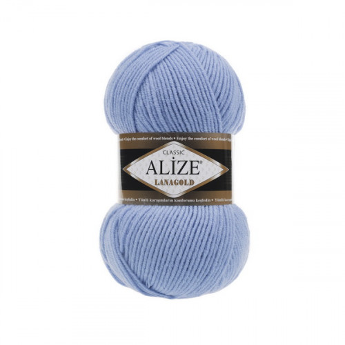 40 Пряжа Alize Lanagold блакитний