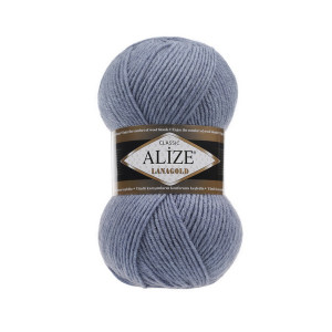 221 Пряжа Alize Lanagold світлий джинс