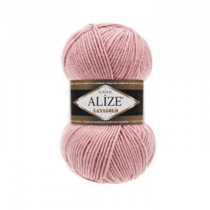 161 Пряжа Alize Lanagold пудра