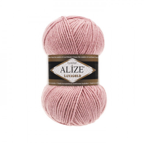 161 Пряжа Alize Lanagold пудра