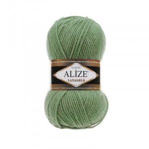 180 Пряжа Alize Lanagold срібна сосна