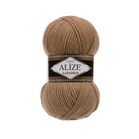 466 Пряжа Alize Lanagold темний беж