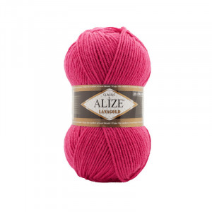 798 Пряжа Alize Lanagold малиновий