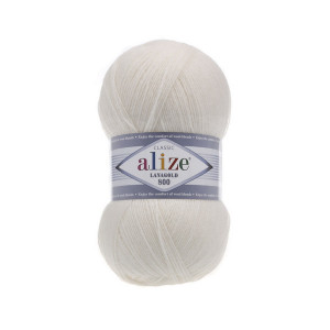 450 Пряжа Alize Lanagold 800 перловий