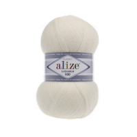 62 Пряжа Alize Lanagold 800 молочний