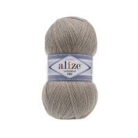 152 Пряжа Alize Lanagold 800 бежевий меланж