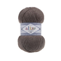 240 Пряжа Alize Lanagold 800 світло-коричневий меланж