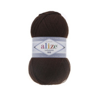 26 Пряжа Alize Lanagold 800 коричневий